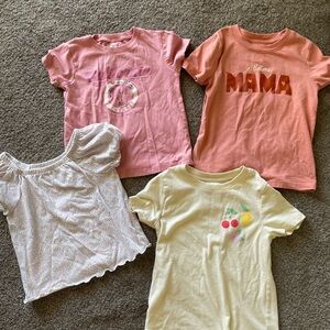 Set of 8 girls 4T shirts